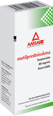 METILPREDNISOLONA Suspensión inyectable