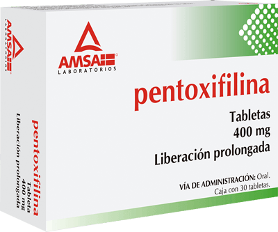 PENTOXIFILINA Tabletas de liberación prolongada