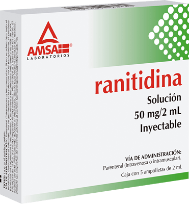 RANITIDINA Solución inyectable