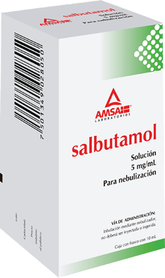 SALBUTAMOL Solución para nebulizar