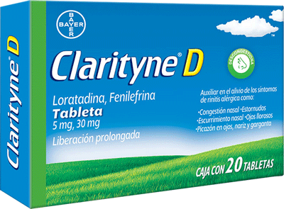 CLARITYNE D Tabletas