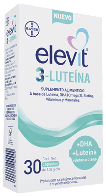 ELEVIT 3-LUTEINA Cápsulas