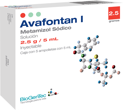 AVAFONTAN I Solución inyectable