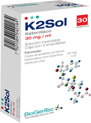 K2SOL Solución inyectable