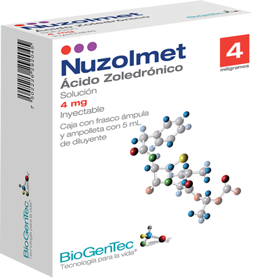 NUZOLMET Solución inyectable