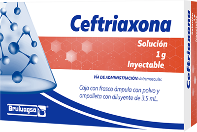 CEFTRIAXONA IM Solución inyectable