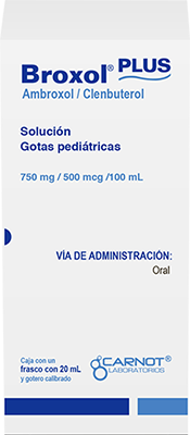 BROXOL PLUS Solución (gotas pediátricas)