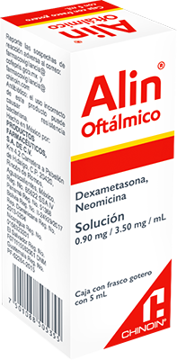 ALIN OFTÁLMICO Solución gotas