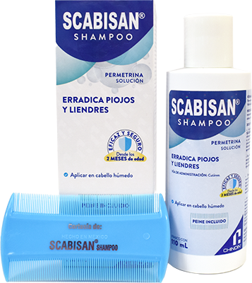 SCABISAN SHAMPOO Solución