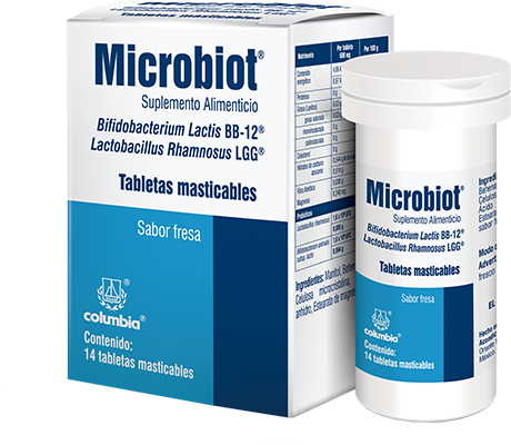 MICROBIOT Tabletas masticables