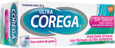 ULTRA COREGA® Crema adhesiva para prótesis dentales