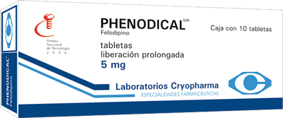 PHENODICAL Tabletas de liberación prolongada