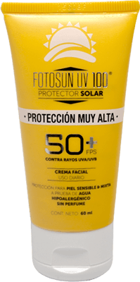 FOTOSUN UV 100 PROTECTOR SOLAR FPS 50+ Crema facial