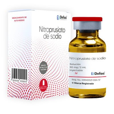 NITROPRUSIATO DE SODIO Solución