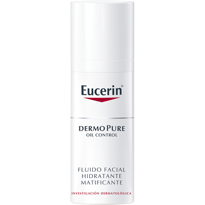 EUCERIN DERMOPURE OIL CONTROL FLUIDO FACIAL HIDRATANTE MATIFICANTE Fluido facial