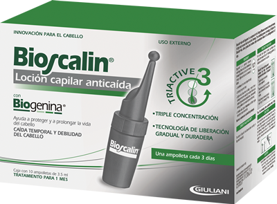 BIOSCALIN LOCIÓN CAPILAR ANTICAÍDA CON BIOGENINA Loción capilar