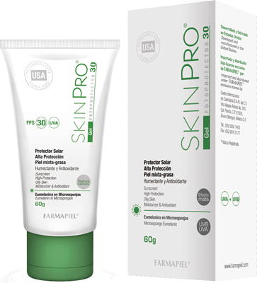 SKINPRO GEL FPS30 Protector solar