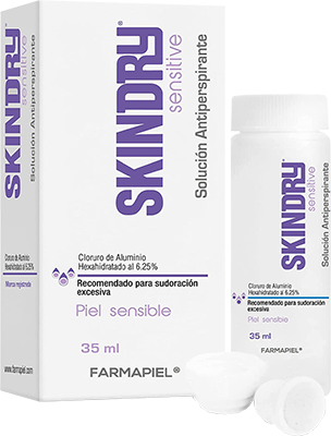 SKINDRY SENSITIVE Solución antitranspirante