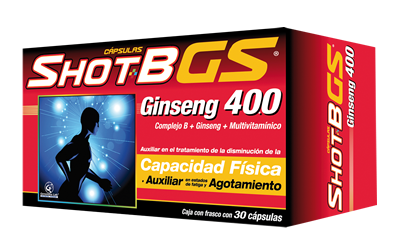 SHOT B-GS Cápsulas