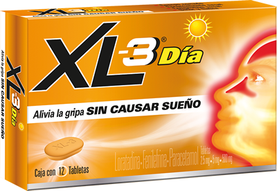 XL-3 DÍA Tabletas