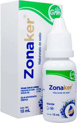 ZONAKER Solución oftálmica