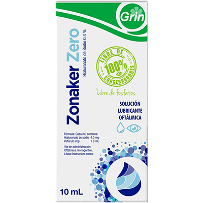 ZONAKER ZERO Solución oftálmica