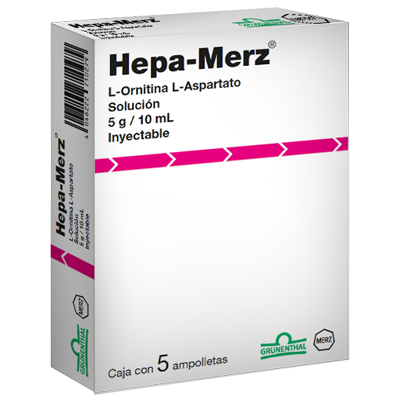 HEPA-MERZ Solución inyectable