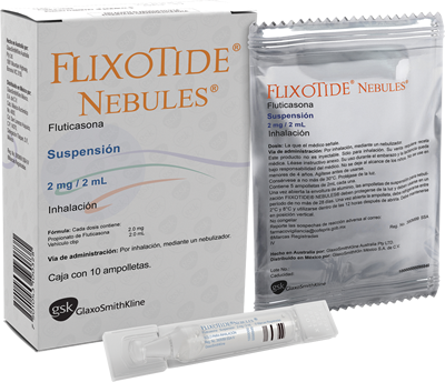 FLIXOTIDE NEBULES Suspensión