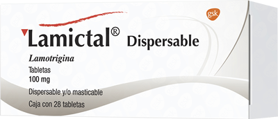 LAMICTAL DISPERSABLE Tabletas