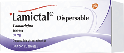 LAMICTAL DISPERSABLE Tabletas