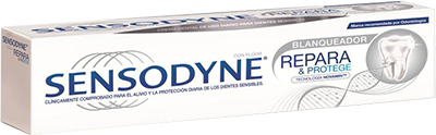 SENSODYNE® REPARA Y PROTEGE BLANQUEADOR Pasta dental