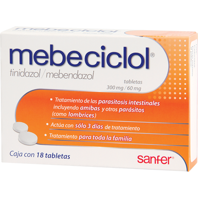 MEBECICLOL Tabletas