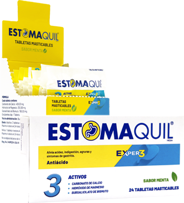 ESTOMAQUIL TABLETAS MASTICABLES Tabletas masticables