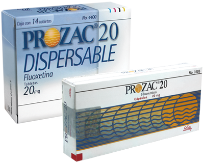 PROZAC 20 DISPERSABLE Tabletas dispersables