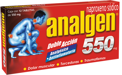 ANALGEN 550 Tabletas