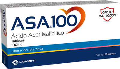 ASA 100 Tabletas de liberación prolongada