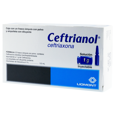 CEFTRIANOL Solución inyectable I.V.