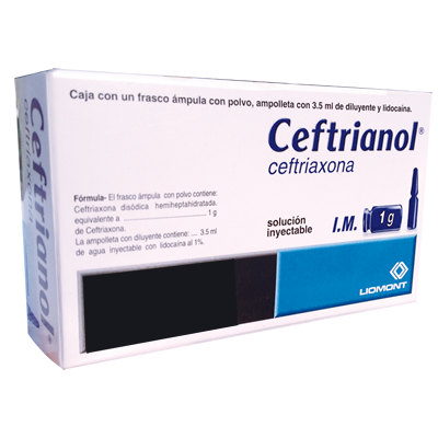 CEFTRIANOL Solución inyectable I.M.