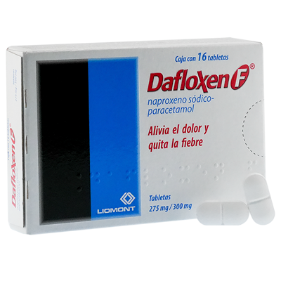 DAFLOXEN F Tabletas