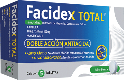 FACIDEX TOTAL Tabletas masticables