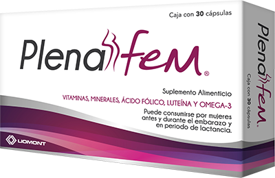 Plenafem – Suplemento con omegas, ácido fólico, hierro y carotenoides