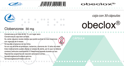 OBECLOX Cápsulas