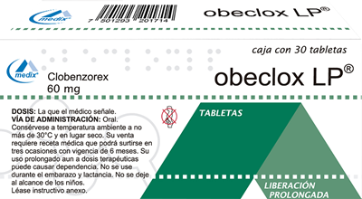 OBECLOX LP Tabletas de liberación prolongada