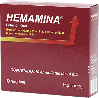 HEMAMINA Solución oral