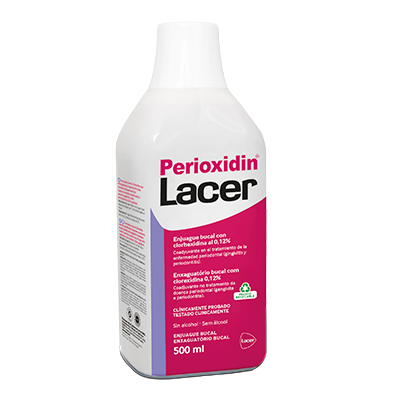 PERIOXIDIN LACER ENJUAGUE BUCAL CON CLORHEXIDINA AL 0.12%