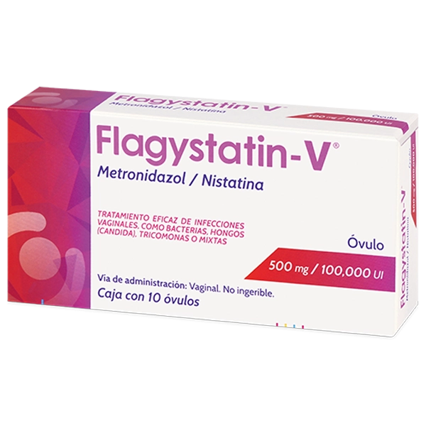 FLAGYSTATIN V Óvulos