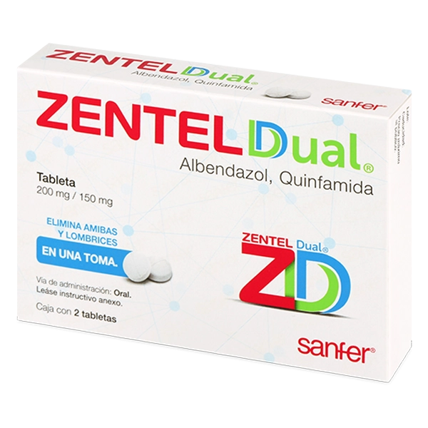 ZENTEL DUAL Tabletas