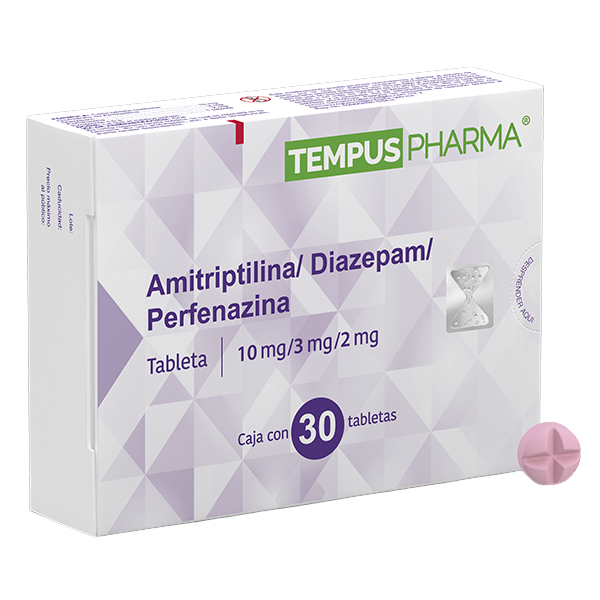 AMITRIPTILINA, DIAZEPAM,  PERFENAZINA