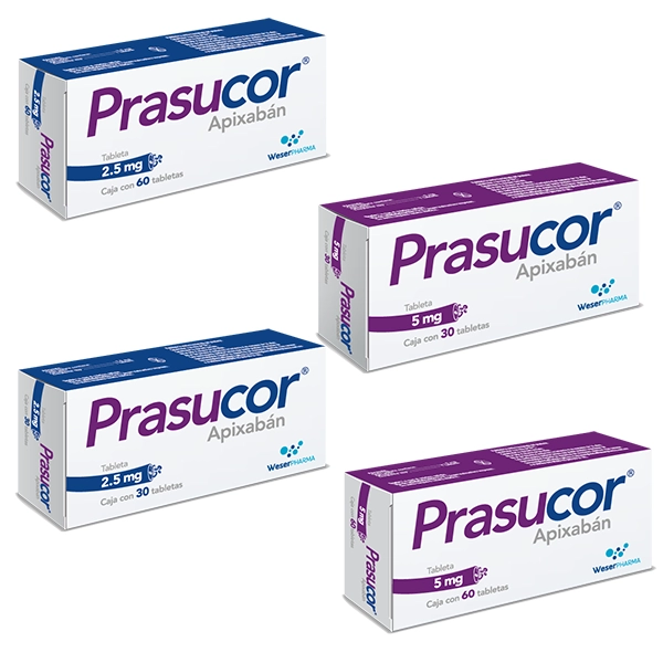 PRASUCOR Tabletas recubiertas