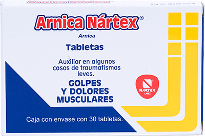 ÁRNICA NÁRTEX Tabletas